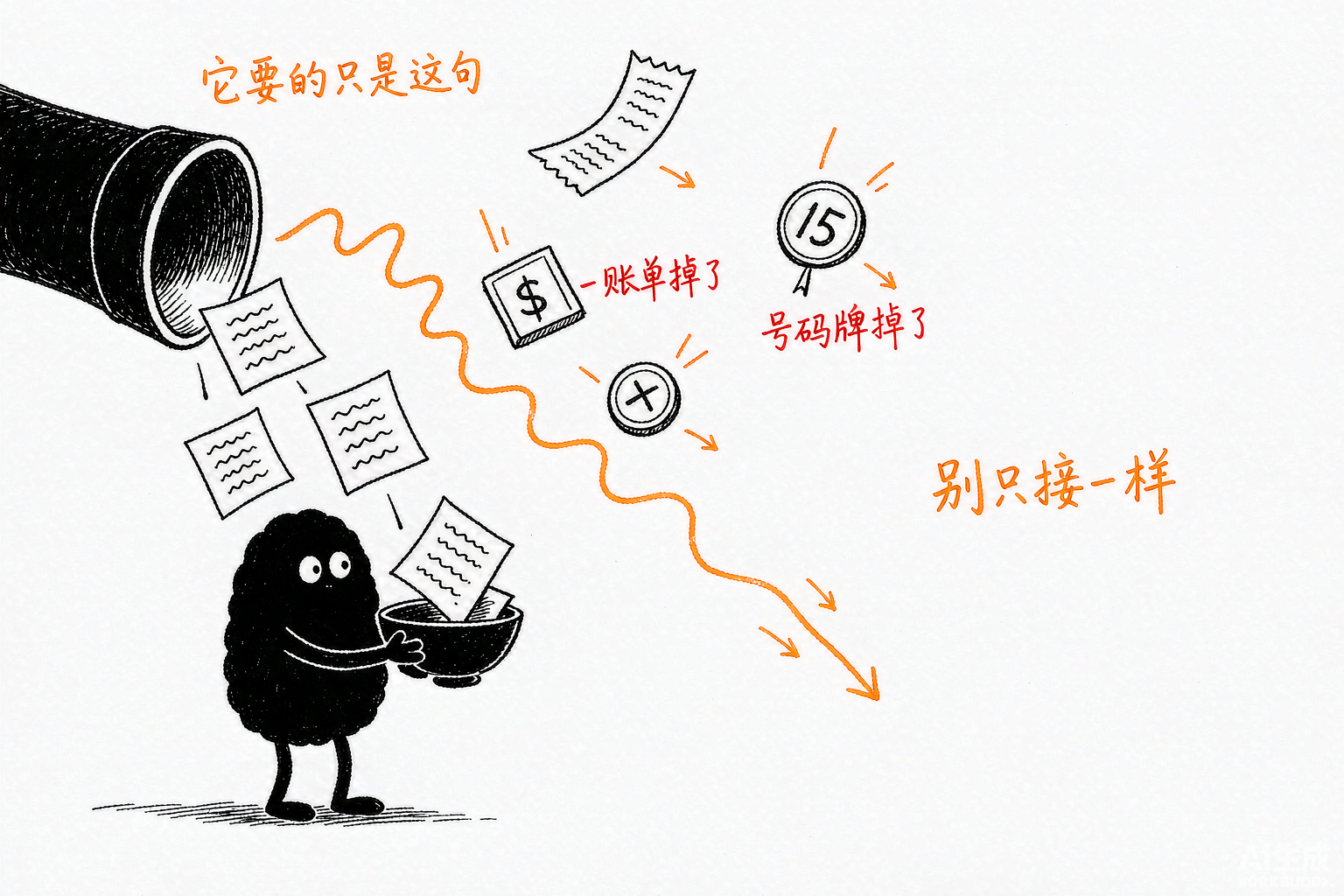 query() 吐出一长串消息，混着文字、账单和号码牌，只盯着文字看会漏掉要紧的东西。