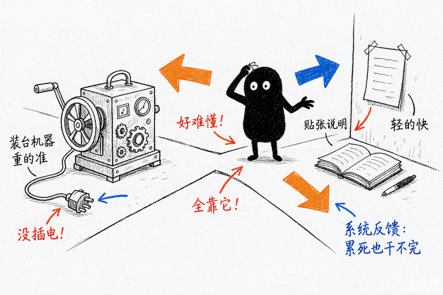 给 Agent 造新本领有两条路：装一台要通电的机器（MCP），或贴一张靠它自读的说明书（Skill）。